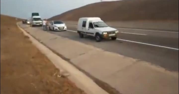 مستعملي الطريق السيار برشيد-سطات يتعرضون للرشق بالحجارة
